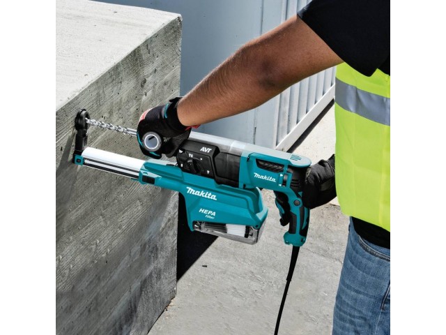 Vrtalno sesalno kladivo Makita HR2651, SDS Plus, 800W, 2.4 J, 4.2kg