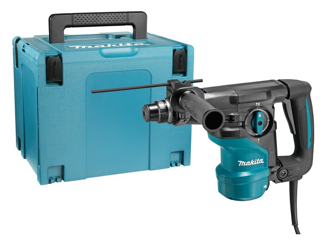 Električno vrtalno kladivo Makita HR3001CJ v kovčku, SDS-Plus, 1.050W, 3,9J, 4.5kg