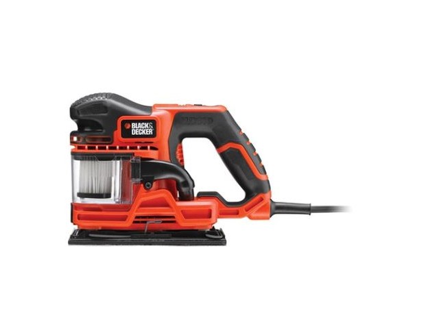Vibracijski brusilnik Black and Decker KA330E, 270W, Dimenzije: 90x187mm, 1.7kg