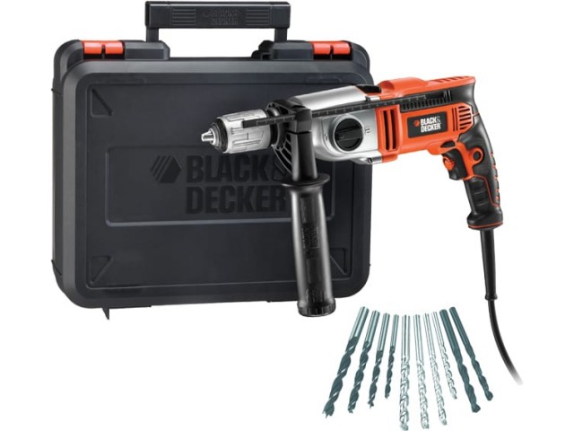 Električni udarni vrtalnik Black and Decker KR1102KA, 1.100W, 13mm, 2.8kg