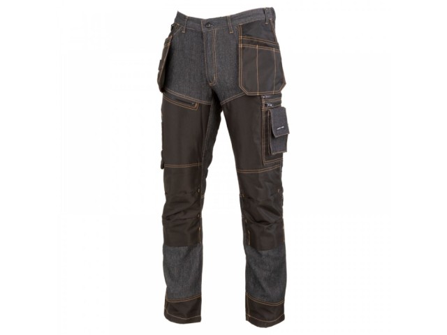 Jeans delovne hlače Lahti PRO, črna, S-3XL
