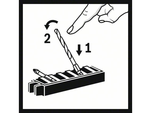 35-delni komplet svedrov in vijačnih nastavkov Bosch Impact Control HSS, 2608577148