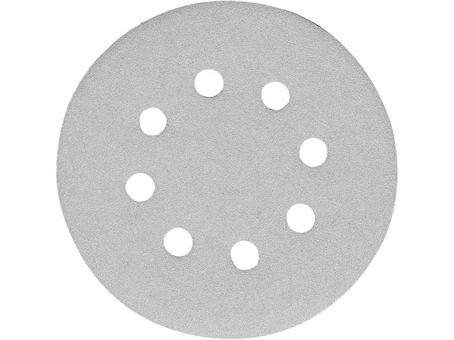 Brusni papir Makita, 125mm, za BO5010, BO5012, BO5030, BO5031, BO5020, BO5021, BO5041, BBO180, DBO180, Zrnatost: 400, Pakiranje: 10kos, P-33423