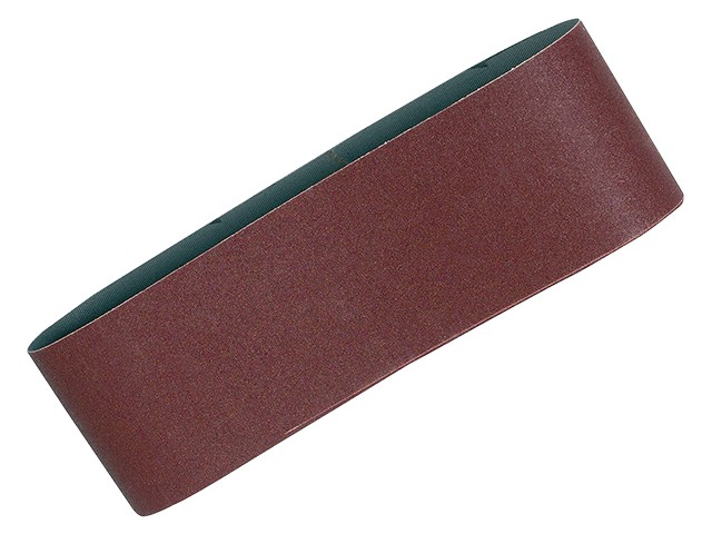 Brusni trak Makita za tračne brusilnike, Dimenzije: 533x76mm, Zrnatost: 100, Pakiranje: 50 kos, P-43424