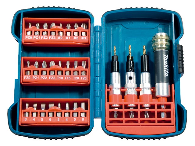 28-delni set vijačnih nastavkov Makita, P-64808