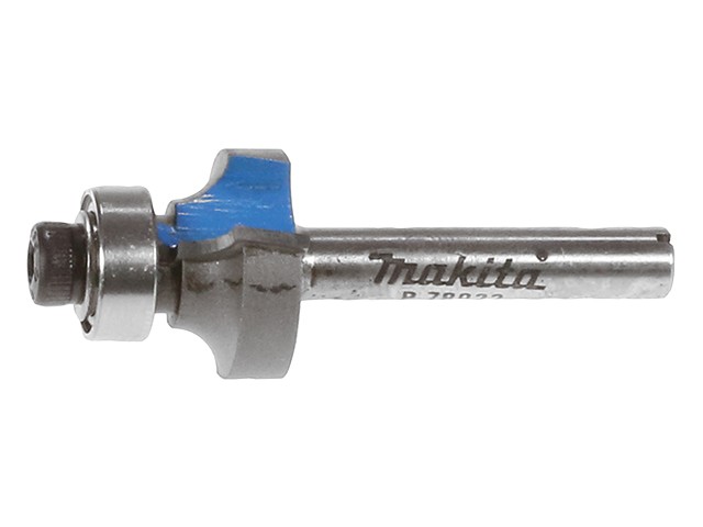 TCT zaobljeno rezkalo Makita z ležajem, Dimenzije: 40x18,7mm, vpetje 8mm, P-78916