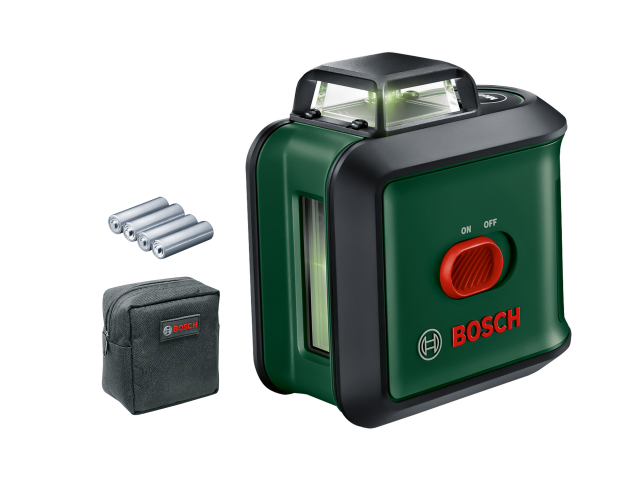 Križni laser Bosch UniversalLevel 360, 120°, 1/4, 4x baterija 1,5 V, 0603663E00