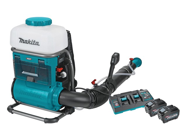 Akumulatorska nahrbtna škropilnica Makita PM001GT202, 40V, 4-15N, 15L, 29.2kg