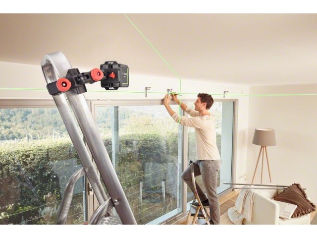 Križni laser Bosch Quigo Green, 500–540Nm, 1/4