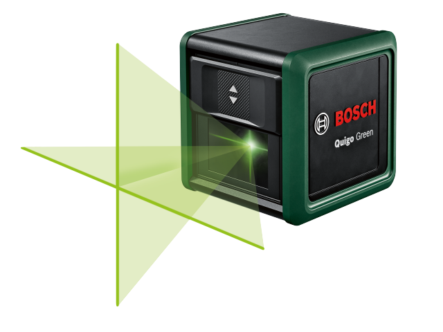 Križni laser Bosch Quigo Green, 500–540Nm, 1/4