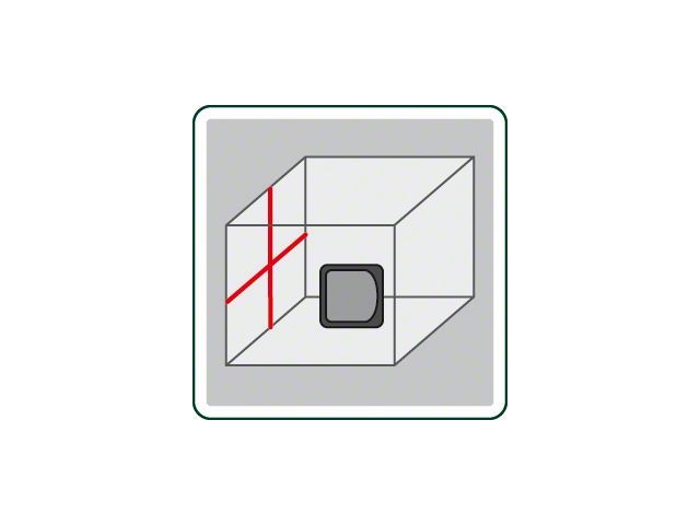 Križni laser Bosch Quigo III v kovinski škatli,  2x 1,5-V-LR03 (AAA), 635Nm, Razred: 2, ±0,8 mm/m, 1/4