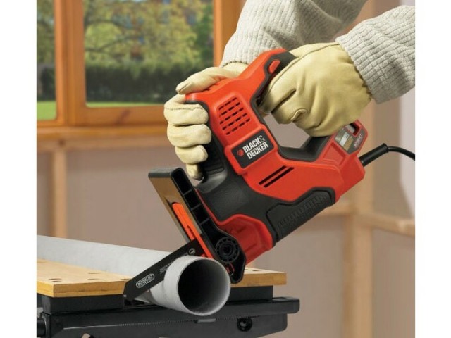 Električna ročna žaga Scorpion Black and Decker RS890K v kovčku, 500W, 23mm, 3kg