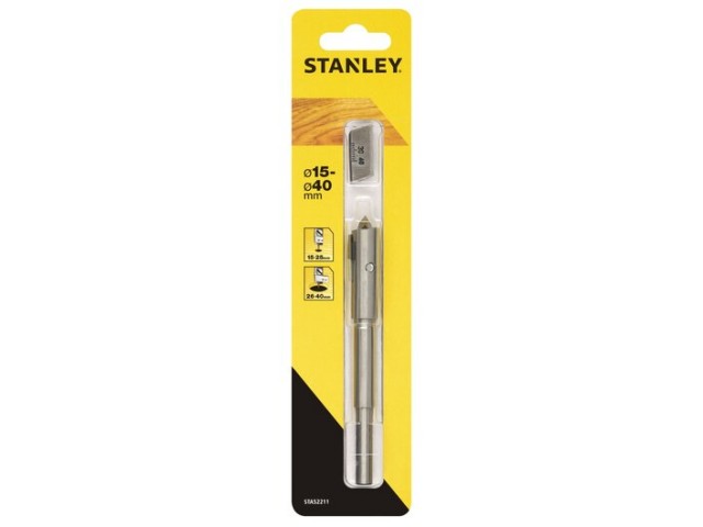 Nastavljiv sveder za les Stanley, 15-40mm, STA52211