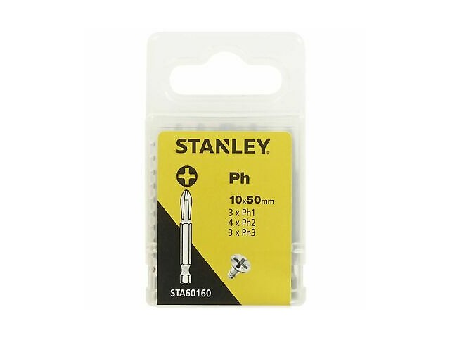 10-delni set nastavkov Stanley, 50mm, STA60160