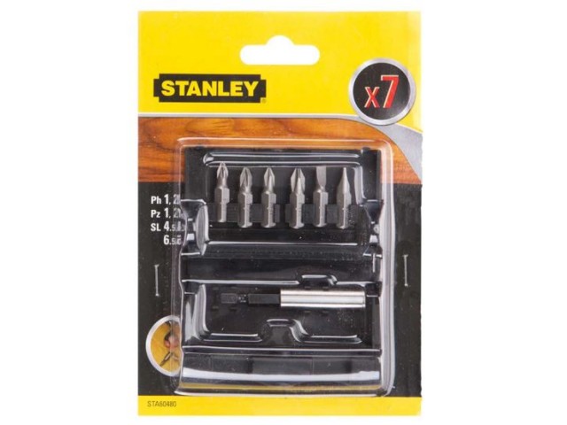 6-delni set vijačnih nastavkov Stanley, STA60480