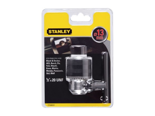 Vrtalna glava Stanley s ključem, 13mm, 1/2