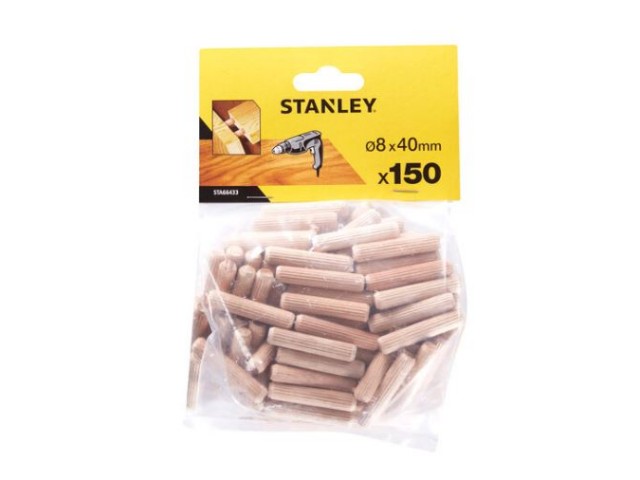 Lesni čep Stanley, Dimenzije: 8x40mm, Pakiranje: 150kos, STA66433