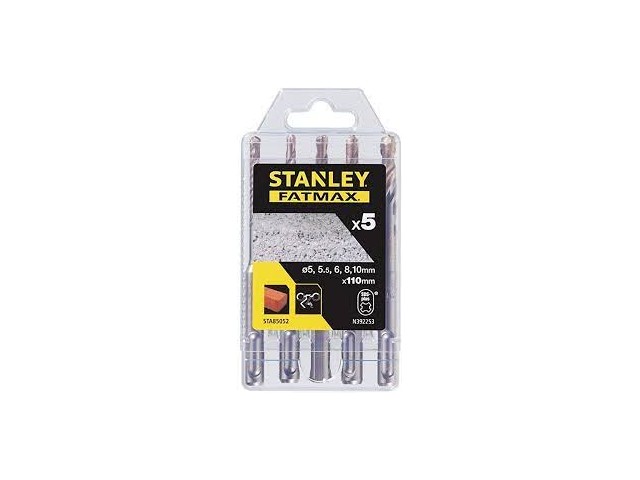 5-delni set svedrov Stanley, STA85052