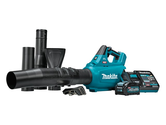 Akumulatorski puhalnik Makita UB001GM101, 1x 40V/4.0Ah, DC40RA, 40V, 64m/s, 3.9kg