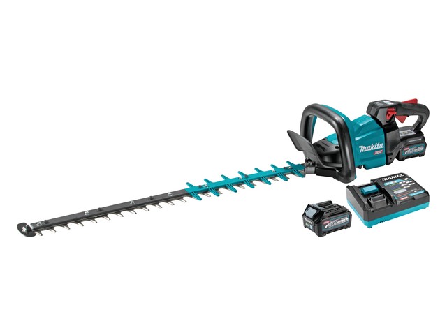 Akumulatorske škarje za živo mejo Makita UH005GD201, 40V, 2x 40V/2x2.5Ah, DC40RA, 750mm, 5.1kg
