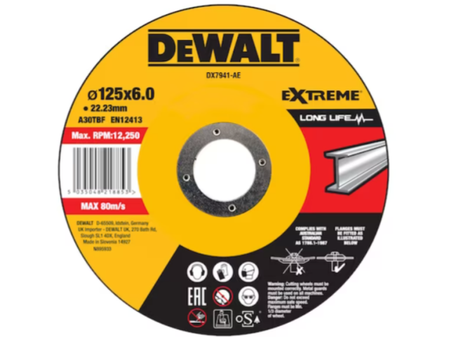 Rezalna plošča DeWalt, Dimenzije: 350x25x3mm, DX7711