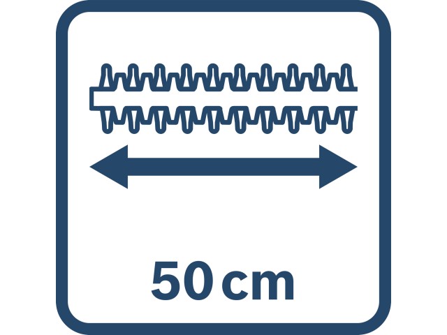 Akumulatorske škarje za živo mejo Bosch GHE 18V-50 (II), 06008C9600