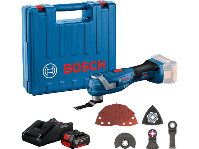 Akumulatorski večnamenski rezalnik Bosch GOP 185-LI, 18V, 1.2kg, 06018G2021