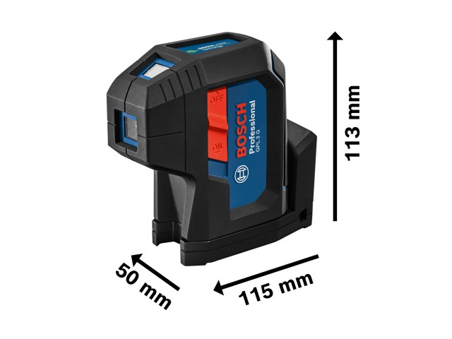 Točkovni laser Bosch GPL 3 G, -10–45 °C, 1/4