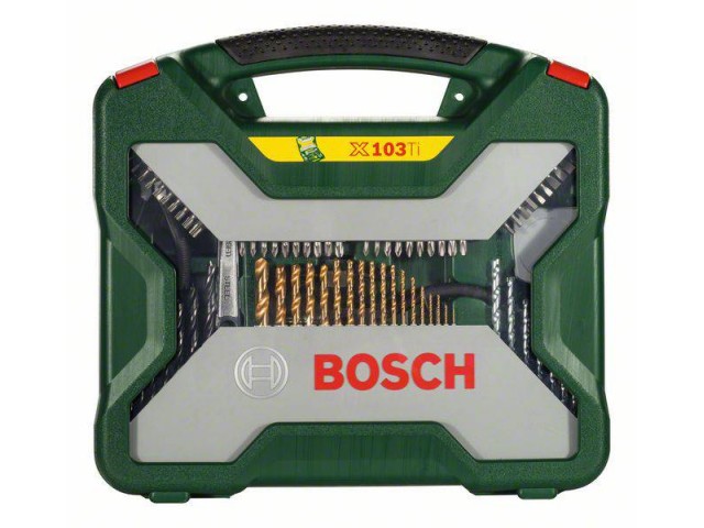 103-piece X-Line Titanium set, Bosch, 2607019331