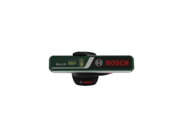 Laserska vodna tehtnica Bosch PLL 1 STR, 2 x1,5V LR03 (AAA), ± 0,5 mm/m, 1/4