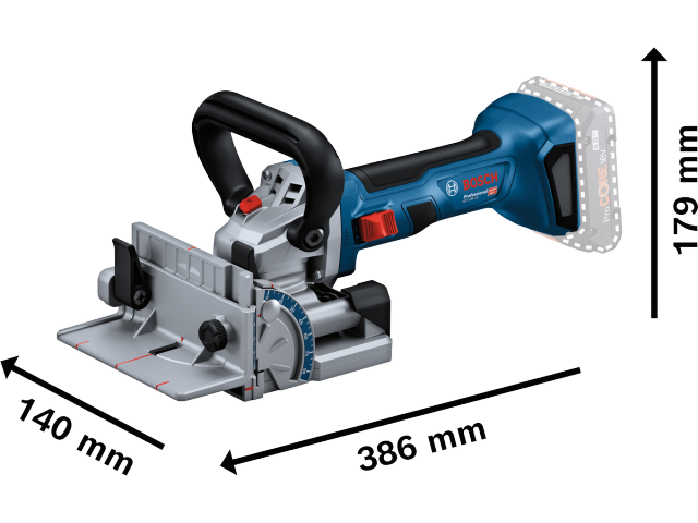 Lamelni rezkar Bosch GFF 18V-22 V L-BOXX, 0601620101