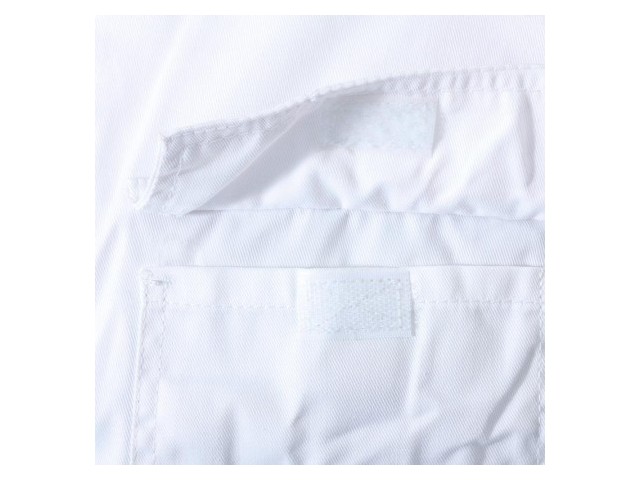 Zaščitne hlače z naramnicami Lahti PRO, bele, S-3XL