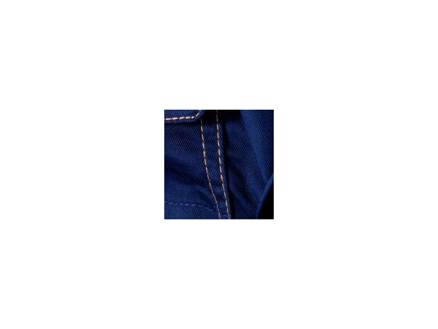 Zaščitne hlače z naramnicami Lahti PRO, jeans modre, S-3XL