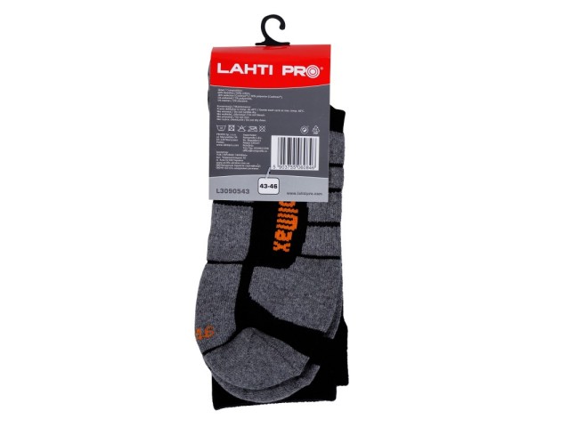 Termo nogavice Lahti PRO, sivo-oranžne, Pakiranje: 1 par, 39-46