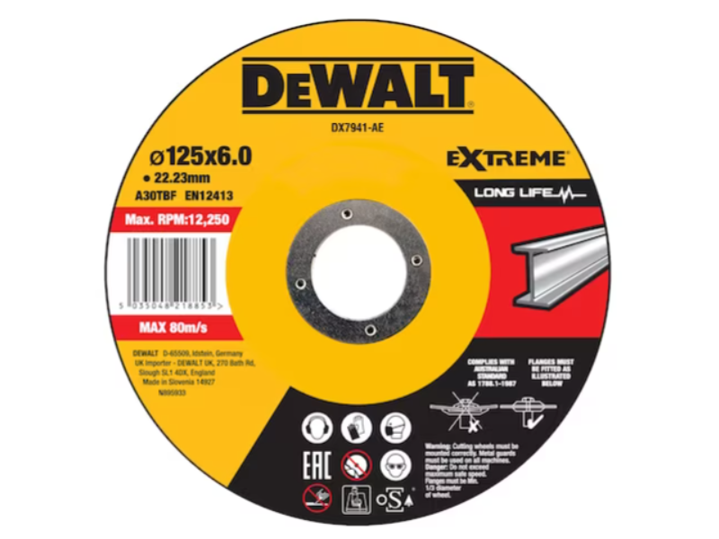 Rezalna plošča DeWalt, Dimenzije: 350x25x3mm, DX7711
