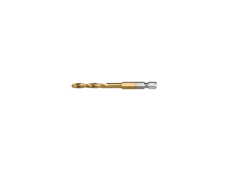 Sveder HSS-TiN za kovino Makita, Dimenzije: 1/4 vpetje 5.0x78mm (33), B-50952