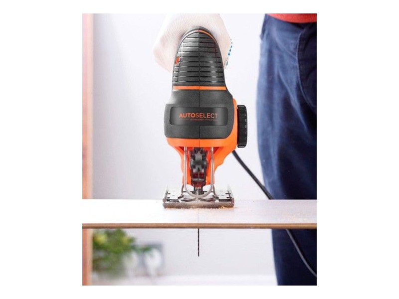 Električna vbodna žaga Black and Decker Autoselect KS801SEK, 550W, 19mm, 3kg