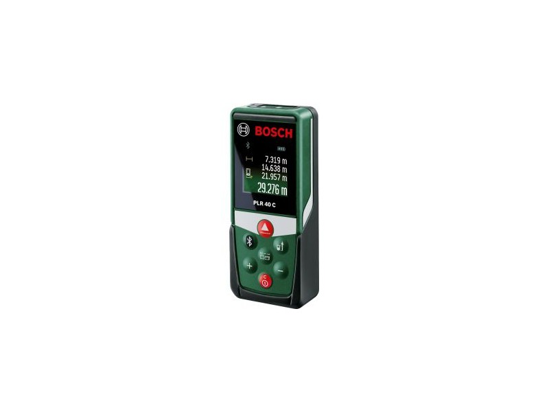 Digitalni laserski merilnik razdalj Bosch PLR 40C, 2x1,5V LR03, 635 nm, 0,05–40m, 0,5s, 0603672300