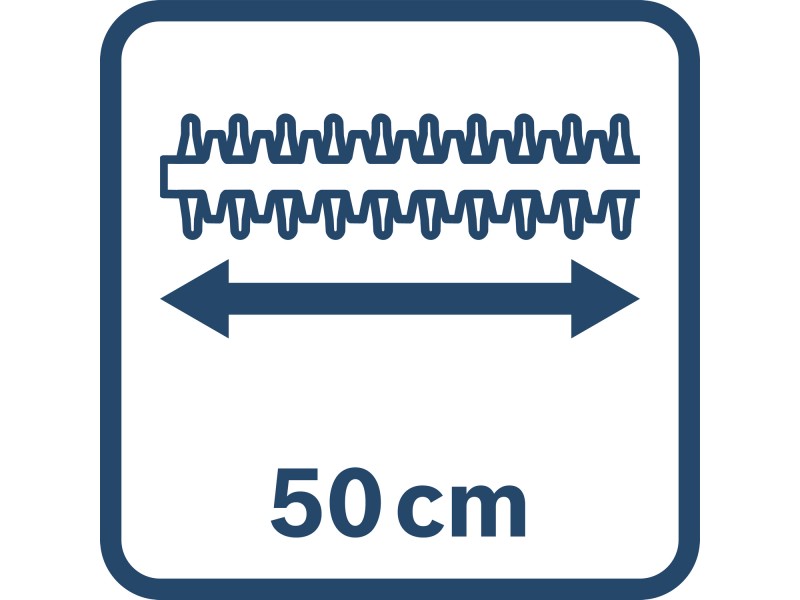 Akumulatorske škarje za živo mejo Bosch GHE 18V-50 (II), 06008C9600
