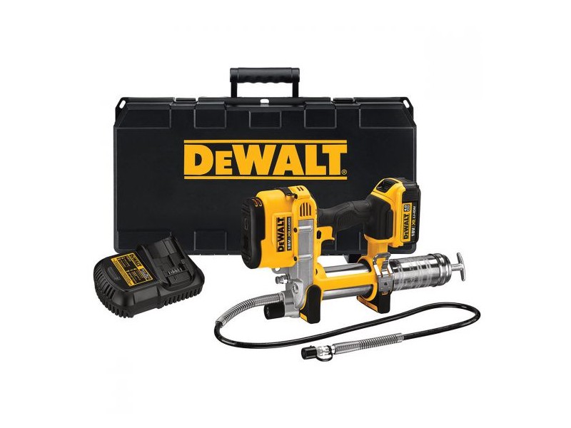 Akumulatorska pištola za podmazovanje Dewalt DCGG571M1 v kovčku