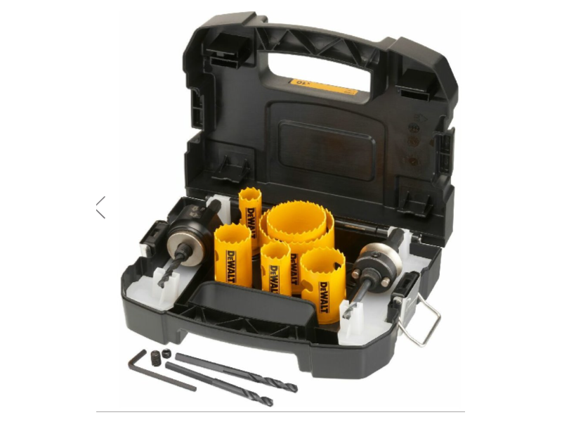 10 delni set EXTREME BIM kronskih žag DeWalt Multi materijali DT90357