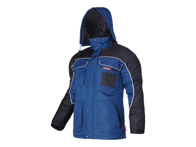 Podložena jakna Lahti PRO, prešita, modra v različnih velikostih, S-3XL