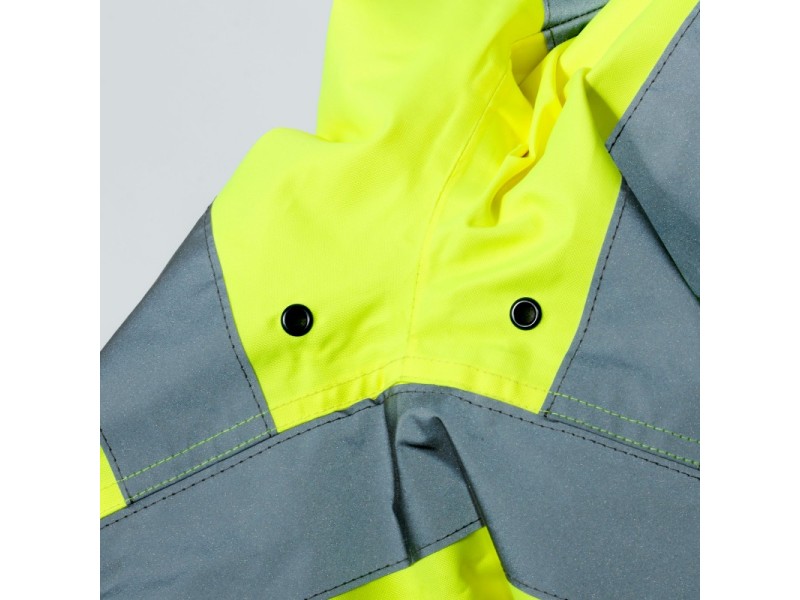 Podložena jakna z odsevniki Lahti PRO, rumena, S-3XL