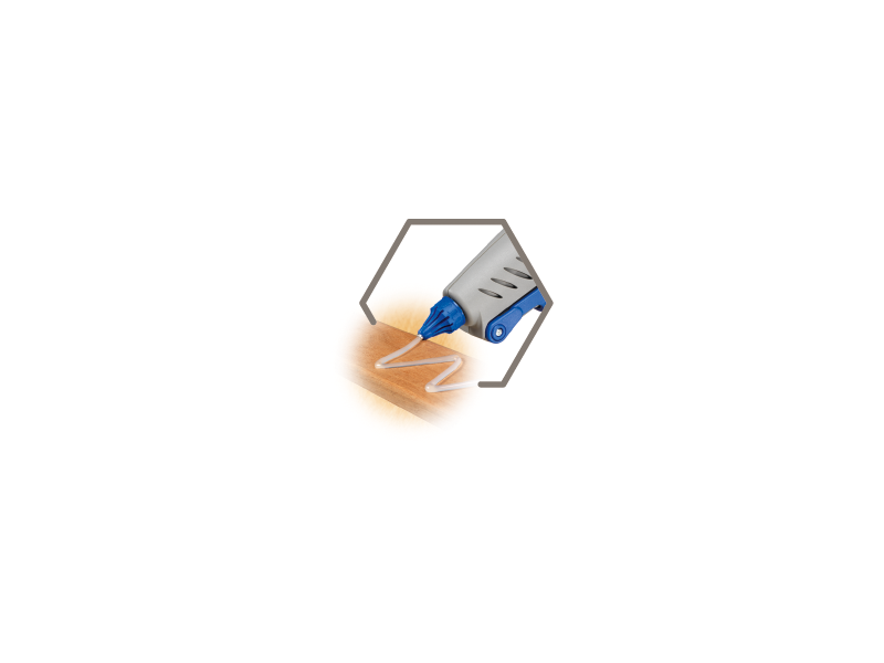 Lepilna pištola DREMEL® 940, 12W, 195°C, 0.30kg, F0130940JA