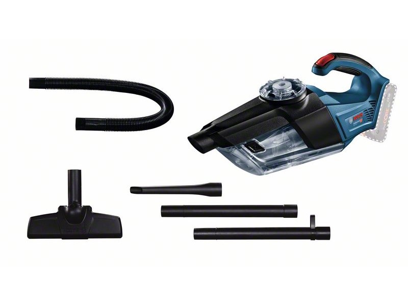 Akumulatorski sesalnik za prah Bosch GAS 18V-1 BARETOOL, 18V, 0.7L, 1.3 kg, 06019C6200