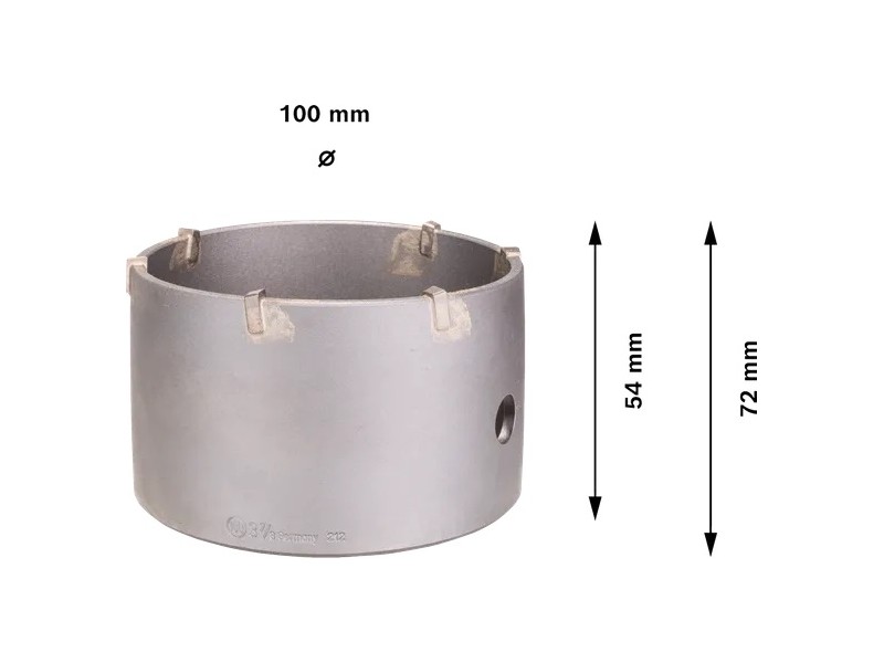 PRO SDS plus-5 Core Cutter Bosch, 100 x 50 x 72 mm, 2608550616