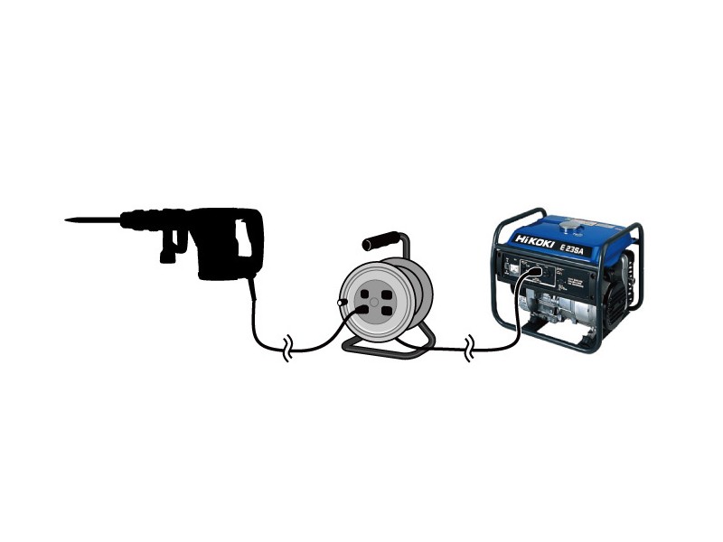 Rušilno kladivo HiKOKI H45MEY-WTZ