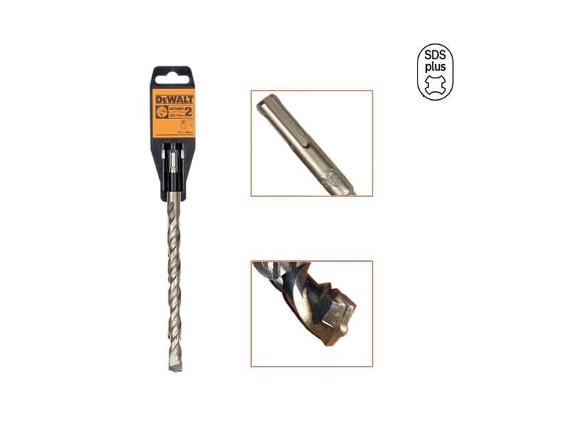 100-delni set Dewalt za vrtanje, SDS-PLUS, dimenzije: 6x110x50mm DT9814