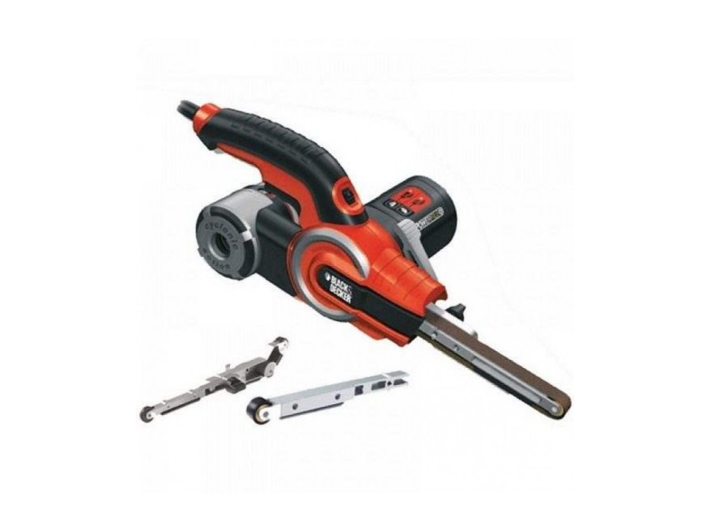 Tračni brusilnik Black and Decker KA902EK, 400W, Dimenzije: 451x13mm, 1.6kg