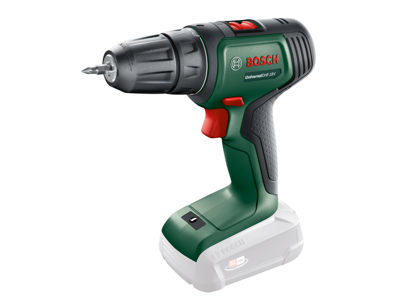 Akumulatorski dvostopenjski vrtaln vijačnik Bosch UniversalDrill 18 v kartonu, 18V, 23-40Nm, 10mm, 1.20kg, 06039D4000 